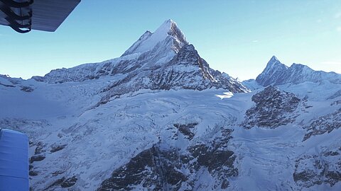Schrekhorn und Finsterarhorn.