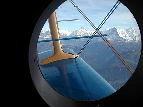 Finsterarhorn und Eigernordwand.