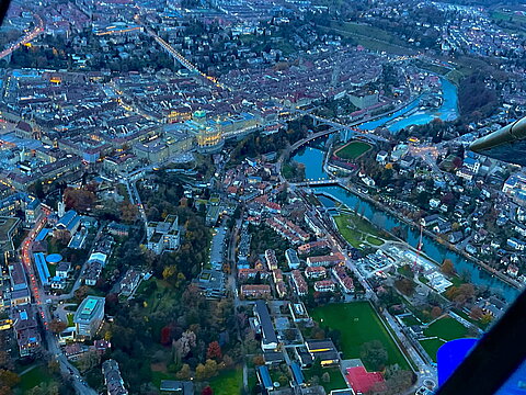 Berneraltstadt um 17:00 Uhr.
