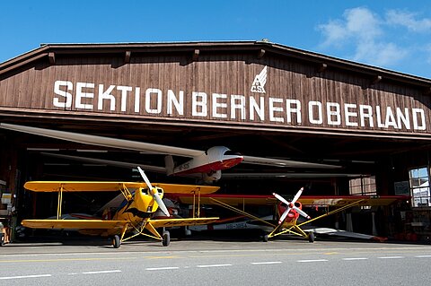 Flugplatz Thun.