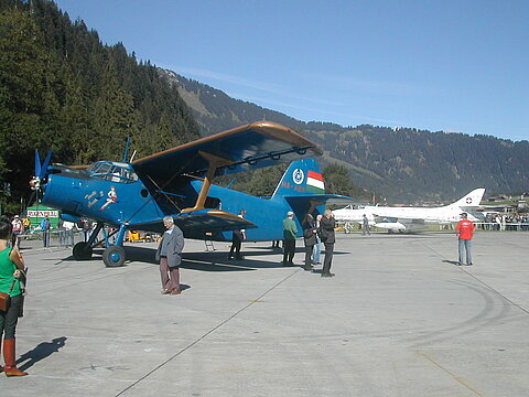 Die Antonov in St.Stefan am Huntertreffen.