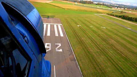 Der Schatten ist schneller als das effektive Flugzeug!