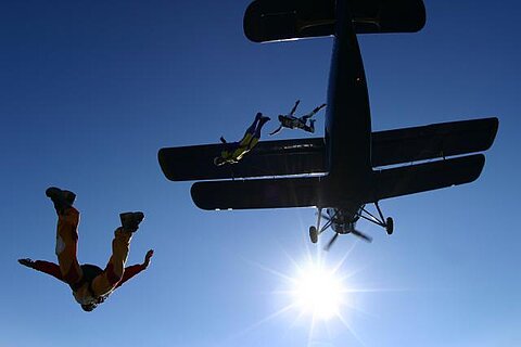 Absprung aus der AN-2.