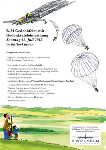 Flyer für den Anlass.