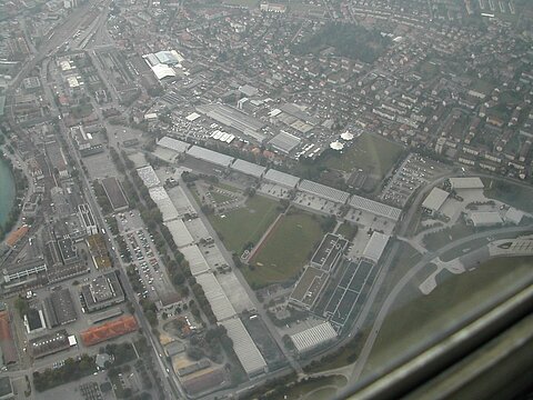 Militäranlage in Thun.